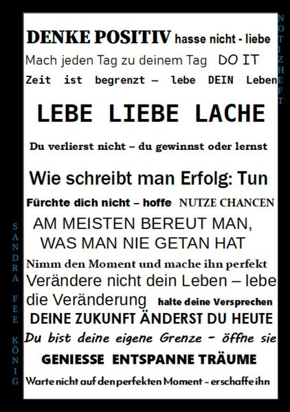 Cover von Notizheft