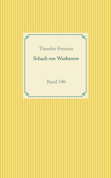 Cover von Schach von Wuthenow