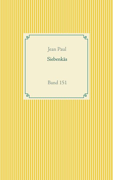 Cover von Siebenkäs
