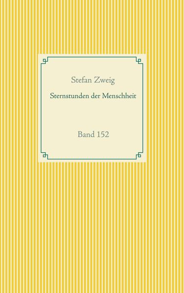 Cover von Sternstunden der Menschheit