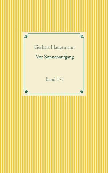 Cover von Vor Sonnenaufgang