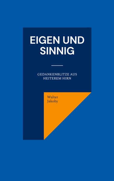 Cover von Eigen und sinnig