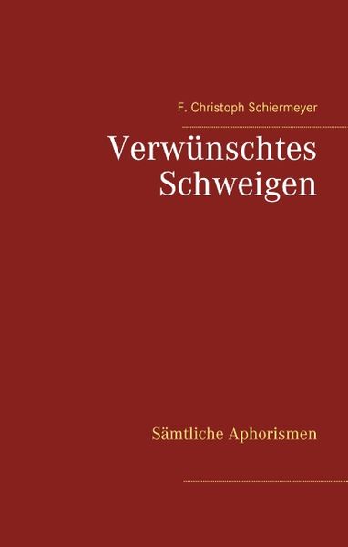 Cover von Verwünschtes Schweigen
