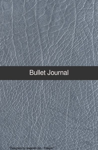 Cover von Notizbuch spiral kariert / Bullet Journal in edler Lederoptik 60 Seiten kariert Ringbuch Businessplaner Geschenke