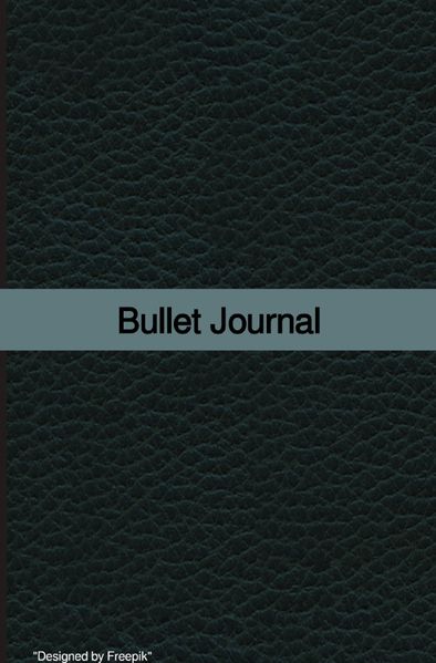 Cover von Notizbuch spiral kariert / Bullet Journal in edler Lederoptik 60 Seiten kariert Ringbuch Businessplaner Geschenke