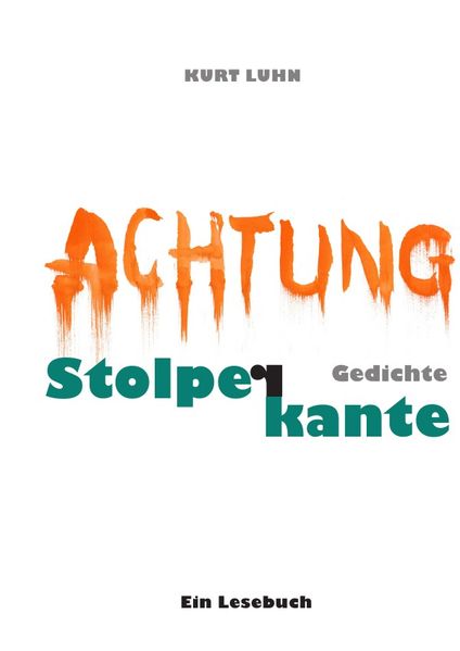 Cover von Achtung – Stolperkante