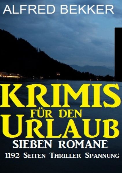 Cover von Krimis für den Urlaub