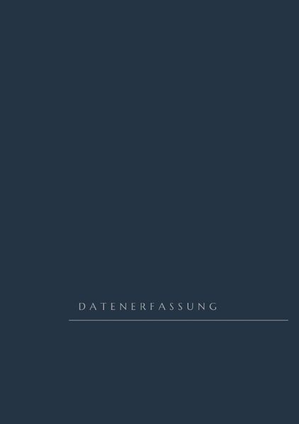 Cover von Corona – Covid-19 – Erhebung der Kundendaten – Datenerfassungsformulare zur Einhaltung der Nachweispflicht – DIN A5 – 200 Aufnahmebögen im handlichen Ringbuch