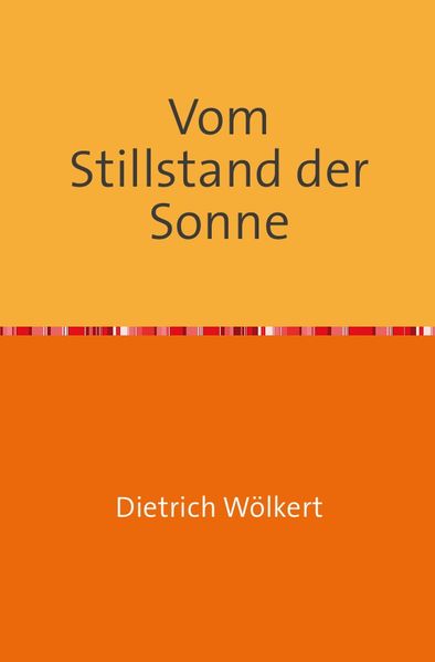 Cover von Vom Stillstand der Sonne