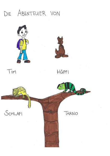 Cover von Die Abenteuer von Tim, Hüpfi, Schlafi und Tarno