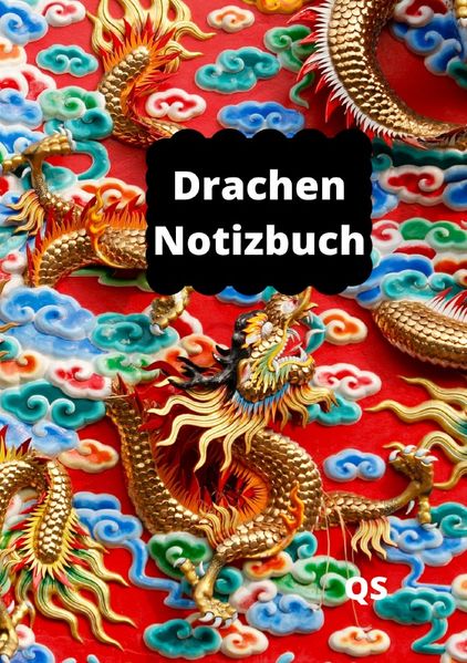 Cover von Drachen Notizbuch