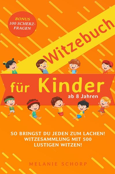Cover von Witzebuch für Kinder ab 8