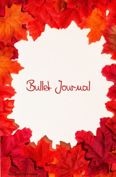 Cover von Herbst / Notizbuch Herbst Design,Bullet Journal, Geschenkidee, Softcover, 68 Seiten dotted