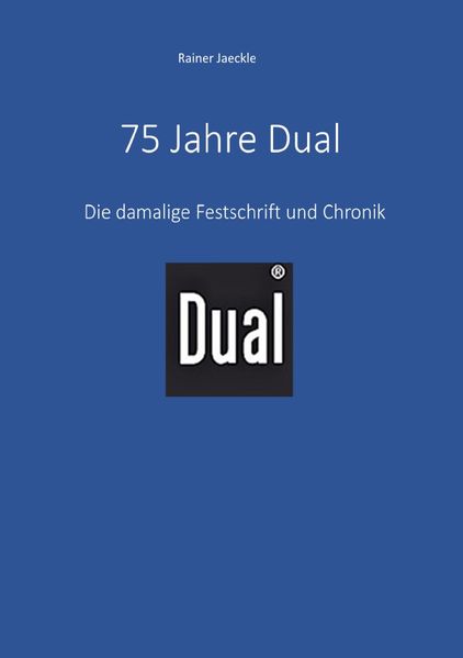 Cover von 75 Jahre Dual