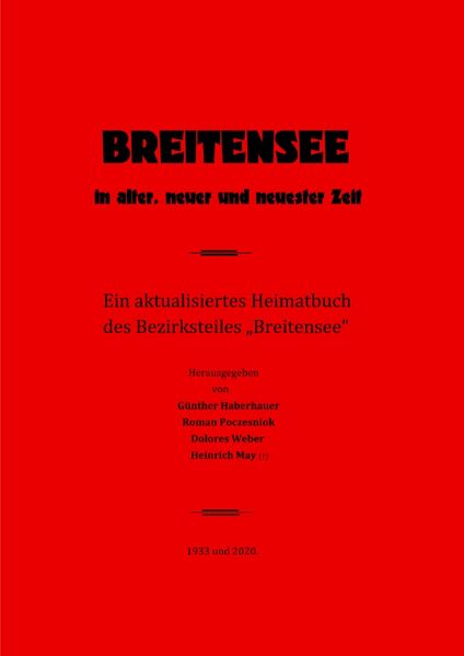 Cover von Breitensee in alter, neuer und neuester Zeit