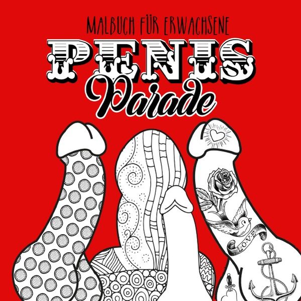 Cover von Penis Parade Malbuch fürErwachsene