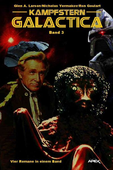 Cover von KAMPFSTERN GALACTICA, BAND 3 – VIER ROMANE IN EINEM BAND