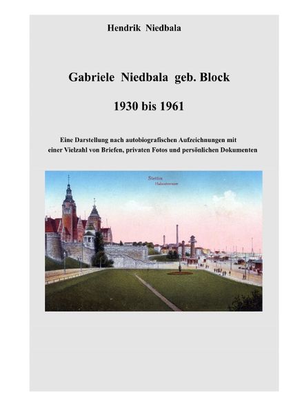 Cover von Gabriele Niedbala – 1930 bis 1961