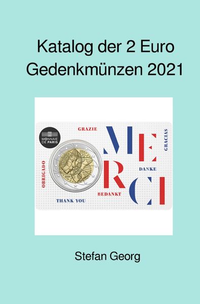 Cover von Katalog der 2 Euro Gedenkmünzen 2021