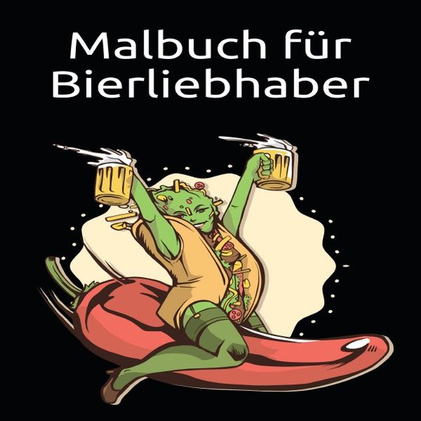 Cover von Malbuch für Bierliebhaber