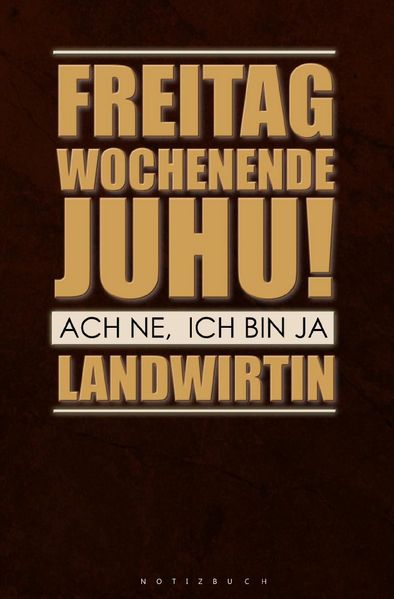 Cover von Notizbuch für Landwirte
