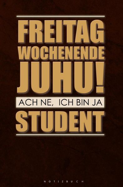 Cover von Notizbuch für Studenten