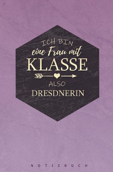 Cover von Notizbuch für eine Dresdnerin