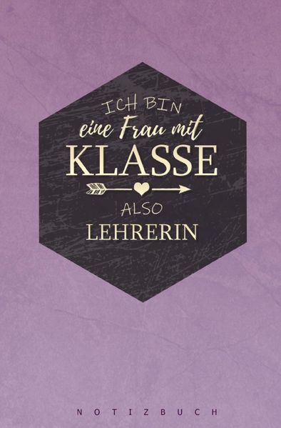 Cover von Notizbuch für eine Lehrerin