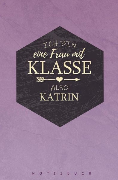 Cover von Notizbuch für Katrin