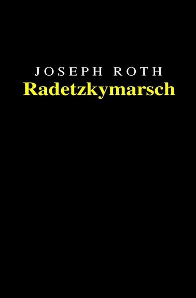 Cover von Joseph Roth: Radetzkymarsch