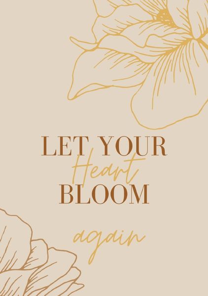 Cover von Blossom Collection / Notizbuch, Bullet Journal, Journal, Planer, Tagebuch „Heart“