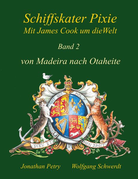 Cover von Schiffskater Pixie mit James Cook um die Welt