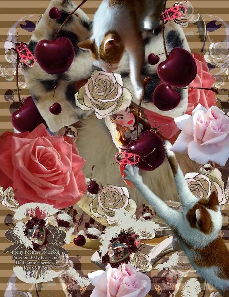 Cover von Pretty Poetress Notebook: Powdered My Nose and Had Some Cherries