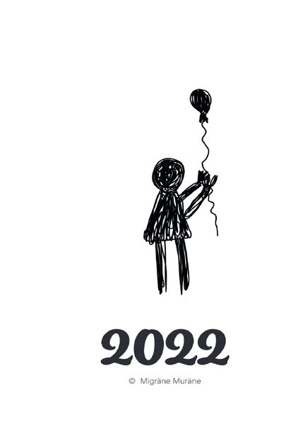 Cover von Kalender 2022 – Migräne Muräne – Ringbuch – Glühbirne
