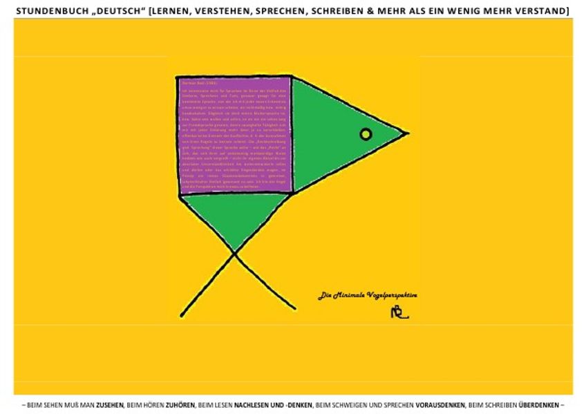 Cover von STUNDENBUCH „DEUTSCH“ [LERNEN, VERSTEHEN, SPRECHEN, SCHREIBEN & MEHR ALS EIN WENIG MEHR VERSTAND]