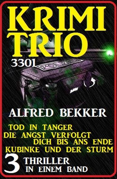 Cover von Krimi Trio 3301 – Drei Thriller in einem Band