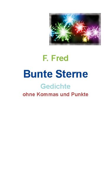 Cover von Bunte Sterne
