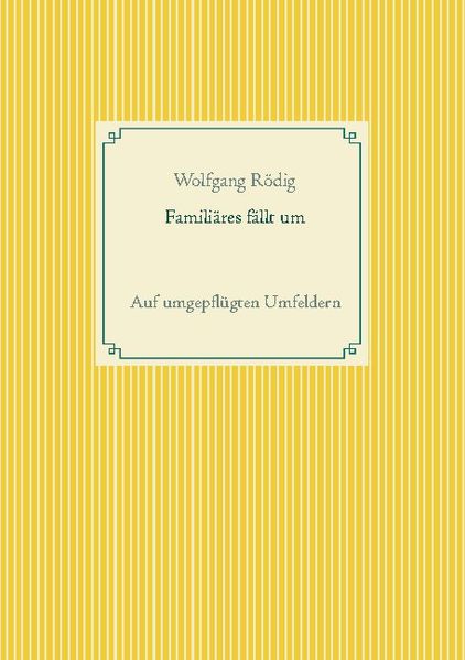 Cover von Familiäres fällt um