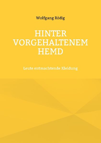 Cover von Hinter vorgehaltenem Hemd