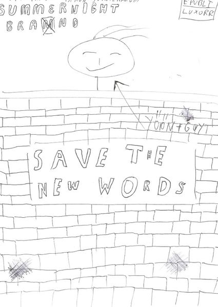 Cover von Save the new words