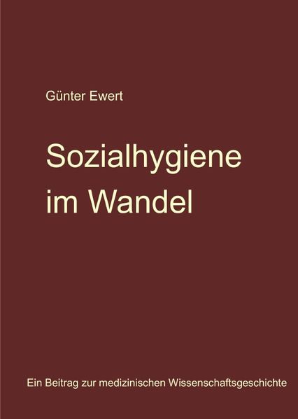 Cover von Sozialhygiene im Wandel