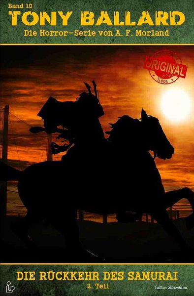 Cover von TONY BALLARD – DAS ORIGINAL, BAND 10: DIE RÜCKKEHR DES SAMURAI, 2. TEIL