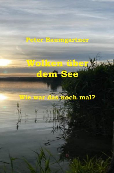 Cover von Wolken über dem See