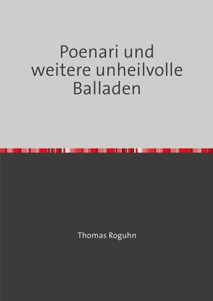 Cover von Unheilvolle Balladen/Poenari und weitere unheilvolle Balladen