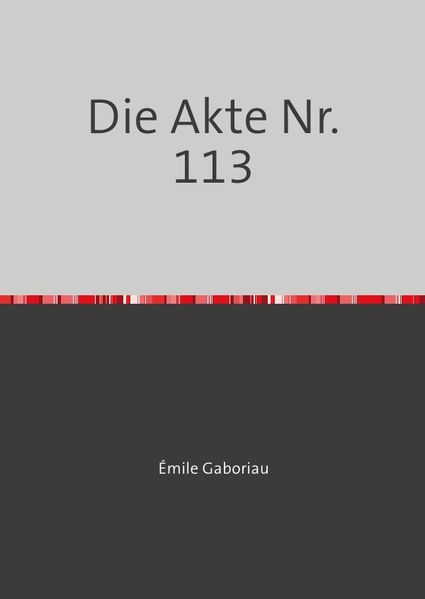 Cover von Die Akte Nr. 113