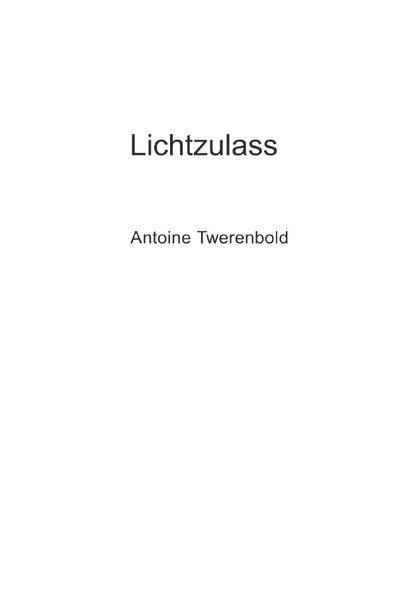 Cover von Lichtzulass