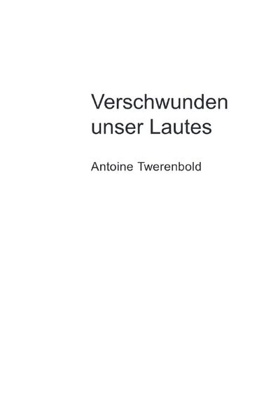 Cover von Verschwunden unser Lautes