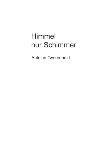 Cover von Himmel nur Schimmer