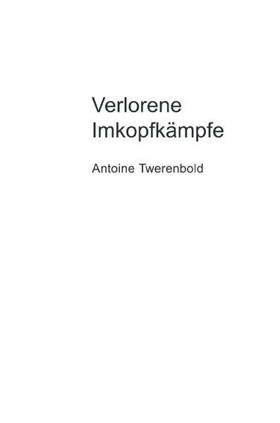 Cover von Verlorene Imkopfkämpfe