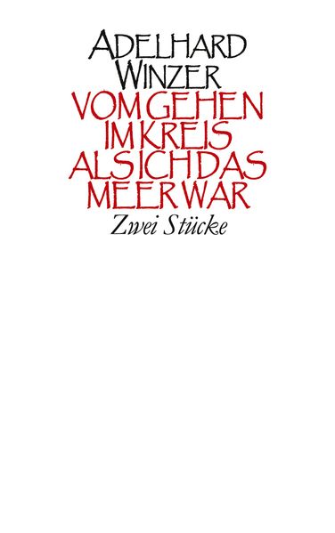 Cover von Vom Gehen im Kreis – Als ich das Meer war